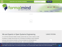 Tablet Screenshot of formalmind.com